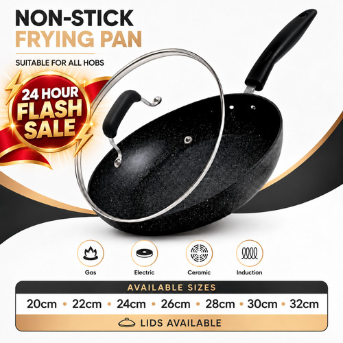 Non stick frying pan - pan, with