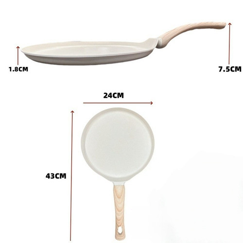 Aluminum alloy frying pan - alloy,