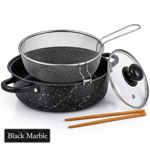 Non stick chip pan - stick, deep