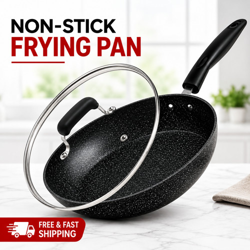 Non stick frying pan - non,