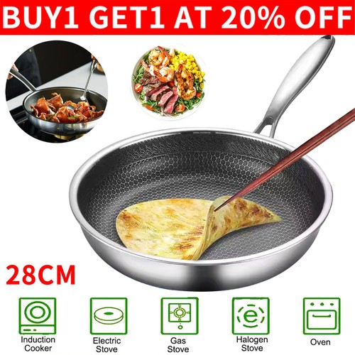 28cm stainless steel - 28cm,