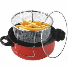 Deep Fat Chips Fish Fryer Pan