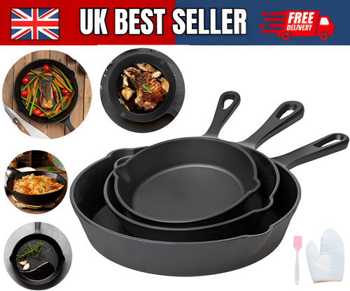 3pcs non stick chip pan - non,