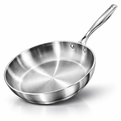28cm stainless steel - steel, frying